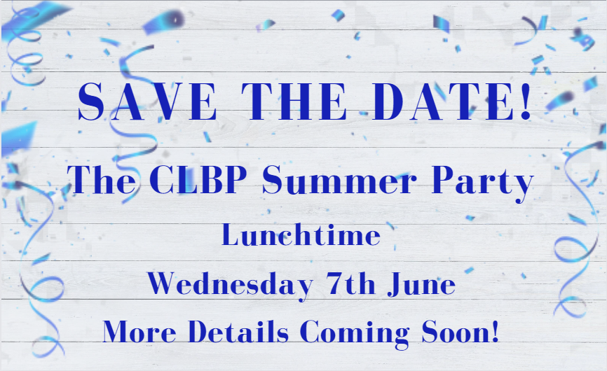 Save The Date for our Summer Party!